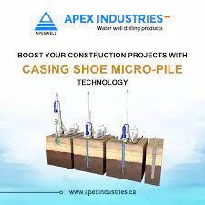 Apex Industries | Water Well Drilling Products Casing Shoe Micro-Pile technology